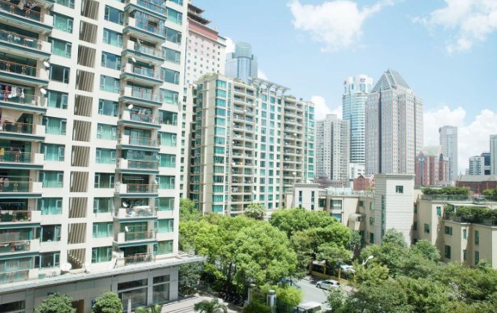 Shanghai Yopark 5-Star Apartment - Oriental Manhattan Exterior foto