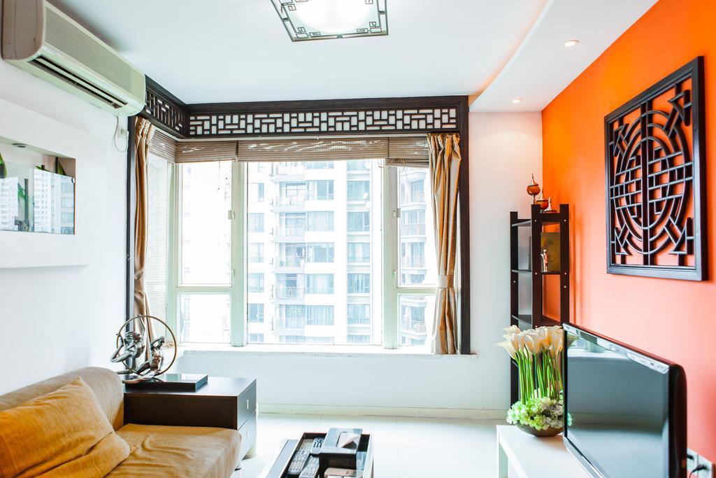 Shanghai Yopark 5-Star Apartment - Oriental Manhattan Habitación foto